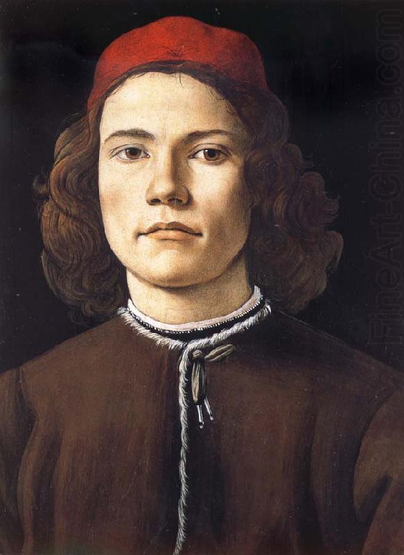 Portrait of a young man, Sandro Botticelli
